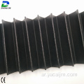 جودة عالية الجودة مرنة PVC نايلون أكورديون مسطح الأغطية لآلة CNC